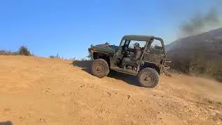 M1163 ITV-PM Growler off-roading in Southern California