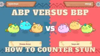 ABP vs RBP (Reptile Beast Plant) Gameplay | How to Counter Chomp Stun from Reptiles | Axie Infinity