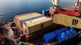 Export Port Container #stockfootage