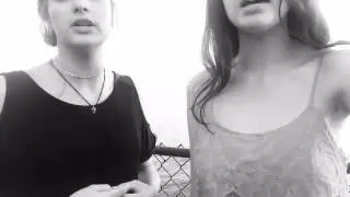 Sofia conte and jess conte singing together