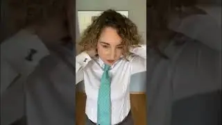 Mrs. Ladybowtie wear a tie Part 1 and Part 2