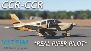 *REAL PIPER PILOT* NorCal VFR Flying.. Carenado Piper Archer II | #msfs2024