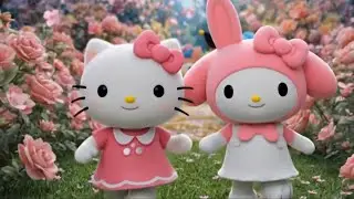 Hello Kitty&rsquo;s Secret Flower Garden Adventure! 🌸✨ Learn Flower Names & Colors