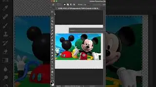 Adobe generative fill expanded the mickey mouse house wowwww! New character maybe?🤔😂