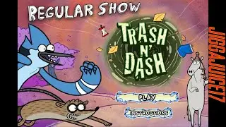 Regular Show - Trash n' Dash Flash Game (No Commentary)