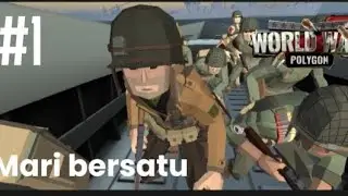 Bersatu melawan musuh , world war polygon Indonesia, # 1