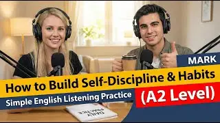 How to Build Self-Discipline & Habits | Simple English Listening Practice (A2 Level)