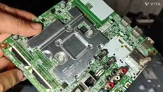 ✅placa principal da TV LG 43up7500PSF com defeito  no processador