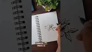 Sketch | How to draw Camera #artist #sketch #shorts #camera