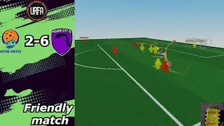 [URFA] Astro United VS Poison City FC 2-6 Friendly match (my POV)