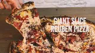 Brunch Boys Eats Reuben Pizza