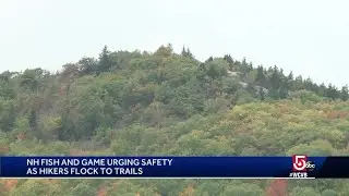 Officials urge safety as hikers flock to NH trails