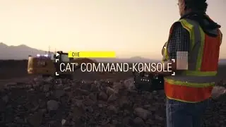 Cat&reg; Command-Konsole f&uuml;r Bagger (DE)