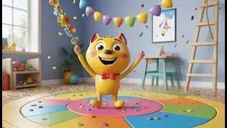 Fall Guys Wobbly Bean Jumped Across the Slides | Kids Songs & Nursery Rhymes