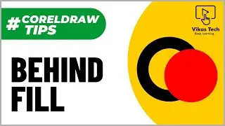 Behind Fill | CorelDraw Tutorial