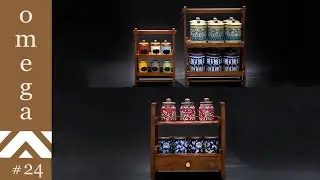 Wooden Stands for Kitchen - Omega Exclusive / Omega Glassware - Home Delivery available