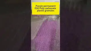 Purple ESD PC plastic granules