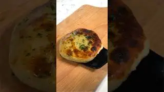 Easy Vegan Stuffed Flatbread Recipe 🌱 Delicious Homemade Snack!