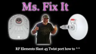 Rf Elements Twist port Slant 45 tutorial. & bonus!! How to install an AF5xHD