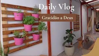 Vlog De limpeza, presente do marido,tosa da Cacau e plantas frutíferas jabuticaba e limão ciciliano🍋