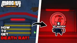How To Get The DeathRay In Mad City Chapter 2!
