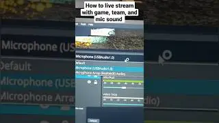 live stream mic and game sound problem fix solution #bgmilive #trndingshorts #reels #mic #ytshorts