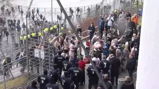 Poptown maschiert ins Stadion Hsv-bremen 18.02.12 teil 2