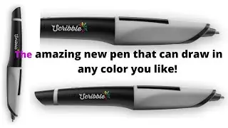 The amazing new #pen that can #draw in any #color you like!