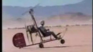 Gyrocopter High Wind Takeoffs at El Mirage