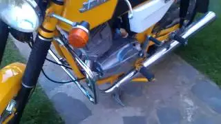 Jawa 350 638 police - cold start