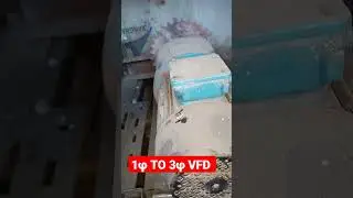 SINGLE PHASE TO THREE PHASE VFD CONVERTER