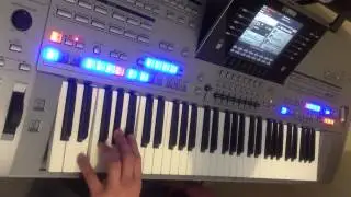 Yurii Shatunov - Bielyje Rozy * Yamaha TYROS 5 *