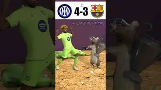 Inter 4-3 Barcelona Highlights #barcelona #inter #championsleague
