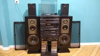 Máquina!!! Sony lbt 495 tocando vinil.❤️