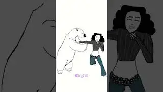 Man or Bear? #losangeles #newyork #usa #america #animation #art #meme #bear #european #germany