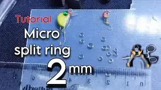 Tutorial membuat split ring micro untuk casting ikan wader