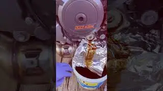 KTM 1290 Super duke R EVO - oil change Motul 300V 15W50