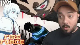 SHINRA VS SHO - THOSE WHO ARE CONNECTED!!! - Reaction - Fire Force S01E21