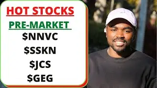 HOT STOCKS | Pre-Market Gainers - NNVC stock, SSKN stock, JCS stock, GEG stock