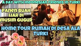 HOME TOUR RUMAH DI DESA ALA TURKI | NEMU BUAH LIAR DI MUSIM GUGUR | we had so much fun !!!