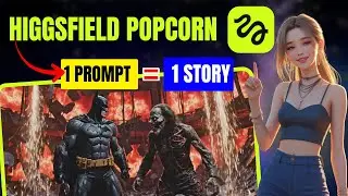 How to Make a Full Story from Just ONE Prompt! | Higgsfield Popcorn Tutorial
