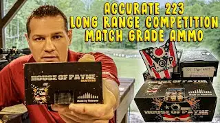 House of Payne Munitions (HOP) .223 Rem 77 Grain HPBT Match Ammo - Accuracy Test & Review! 🎯