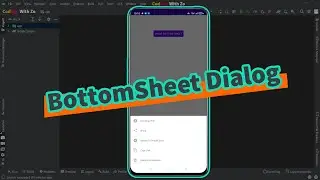 Android Studio | Bottom Sheet Dialog
