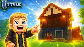 COMO CONSTRUIR A MELHOR CASA  NO HYTALE! - MUNDO ETERNO 06