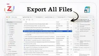 Как загрузить файлы Zotero (быстрый метод)