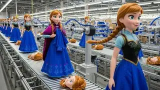 Inside China&rsquo;s Anna Doll Factory: From Plastic Pellets to Premium Princes Doll (Full Process)