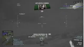 A stray shot takes out a helicopter