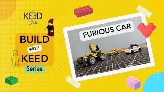 DIY Furious Car with Cannon Guns 🚗💥 | Lego-Style Battle Car Build | The Keed Club