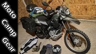 Motorcycle Winter Camp Gear +Upgrades &times; BMW G650GS Sertao