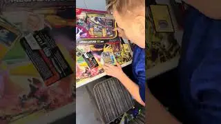Opening Pokemon cards! Mega Kangaskhan EX Box